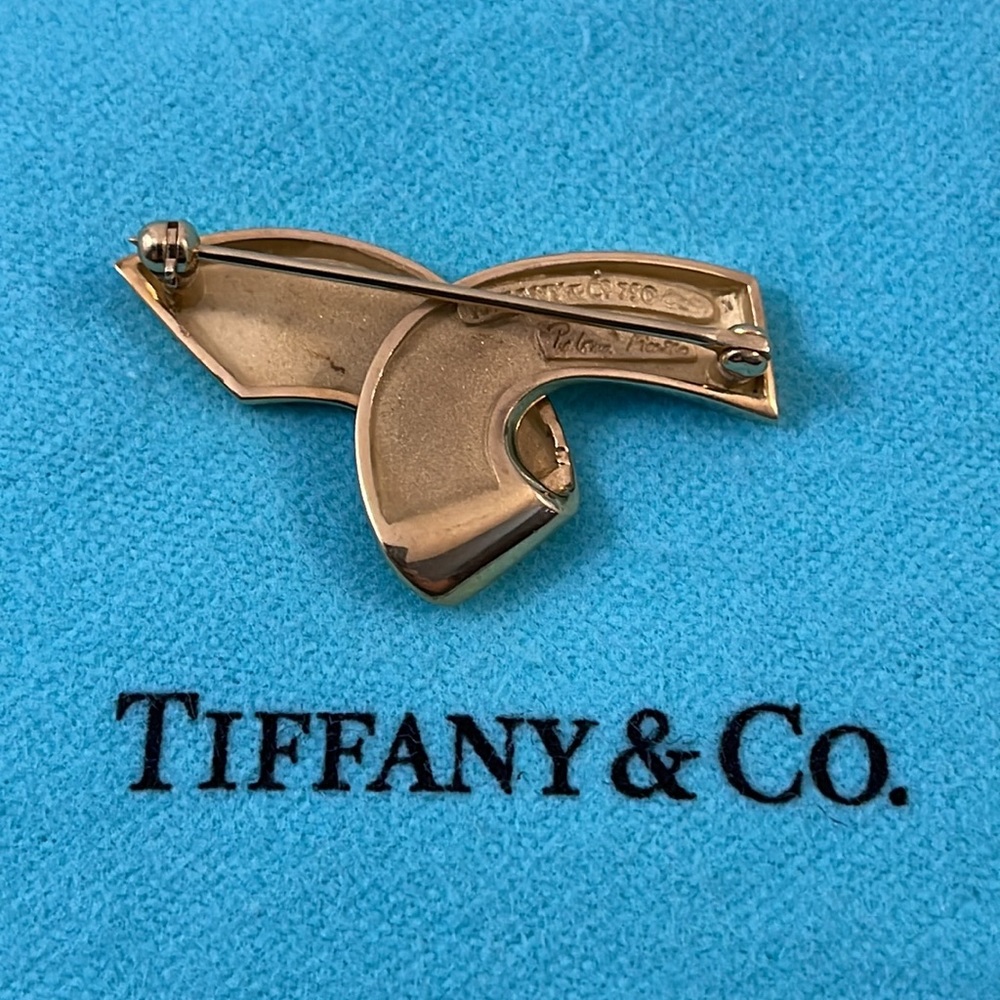 Tiffany & Co. Ribbon pin brooch - Picture 6 of 16